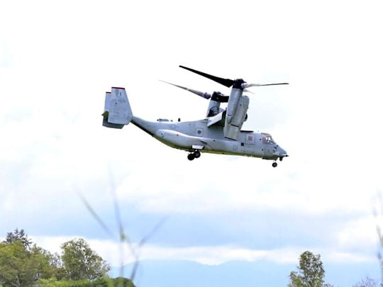 US military aircraft crashes during drills in Australia
