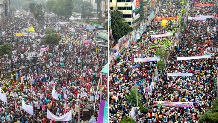 সমাবেশ ঘিরে ‘অলআউট’ প্রস্তুতি আইনশৃঙ্খলা বাহিনীর