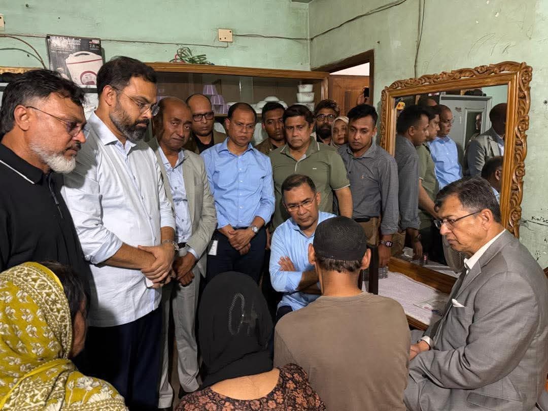 রামিসার বাসায় পৌঁছেছেন প্রধানমন্ত্রী তারেক রহমান