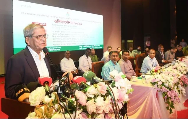 খাদ্য নিরাপত্তা নিশ্চিত করা সবচেয়ে বড় চ্যালেঞ্জ: মির্জা ফখরুল ইসলাম
